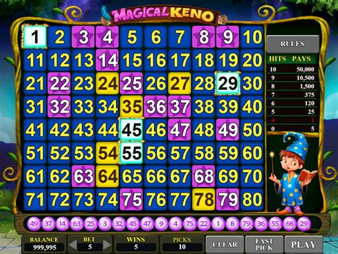 Magical Keno Slot - Play Online